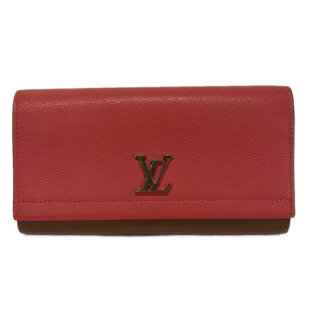 Louis Vuitton Portefeiulle Lock Mini II Lockme Long Wallet M62364